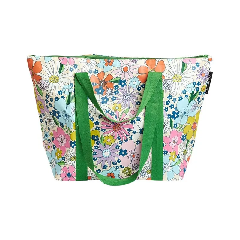 Project Ten - Zip Medium Tote - Wild Flowers