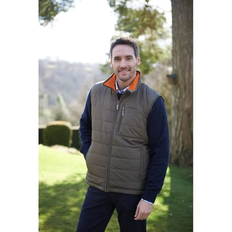Schoffel York Gilet - Olive Marl