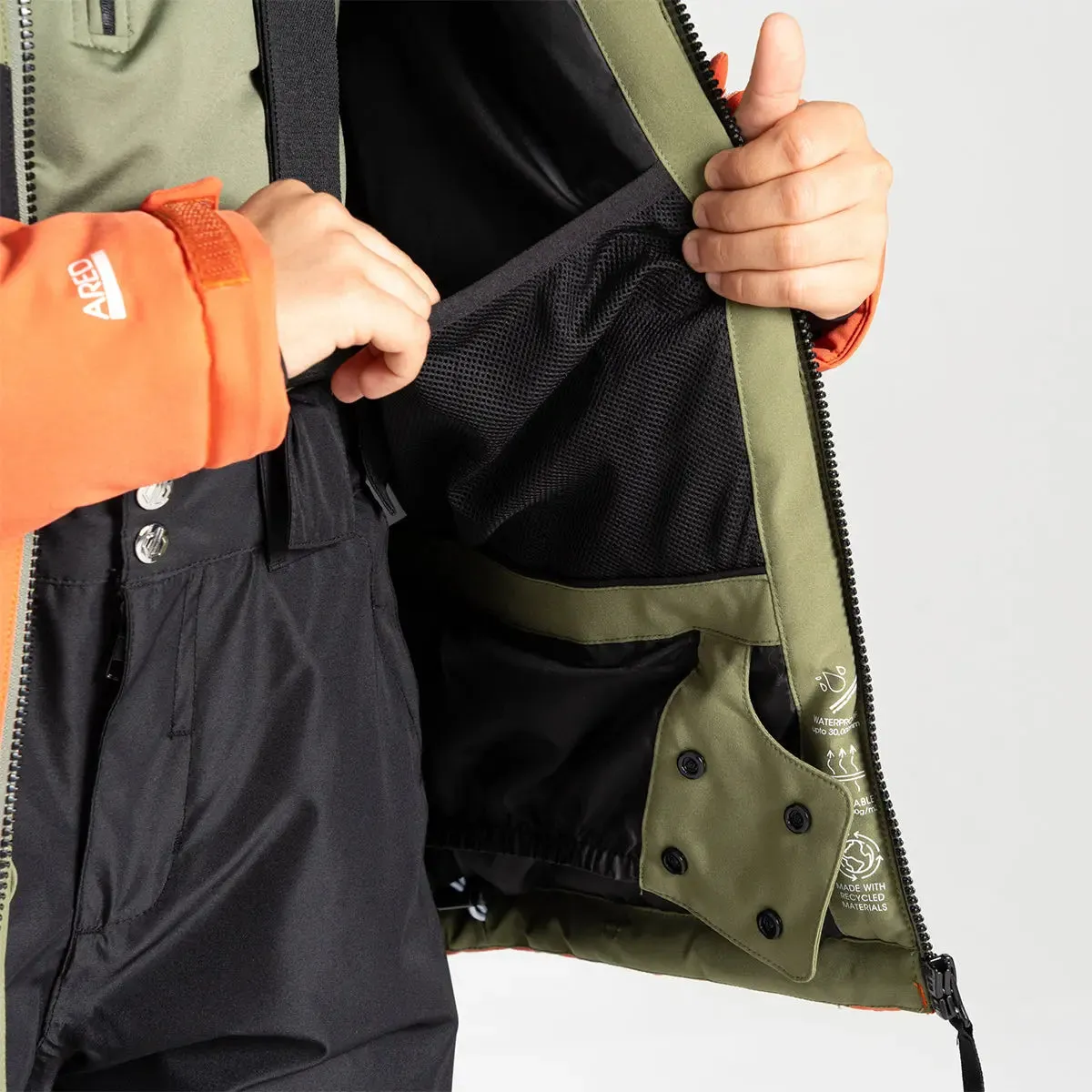 Steazy II Jacket - Green/Black/Orange